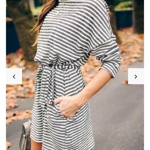 NWT VICI Striped Dress